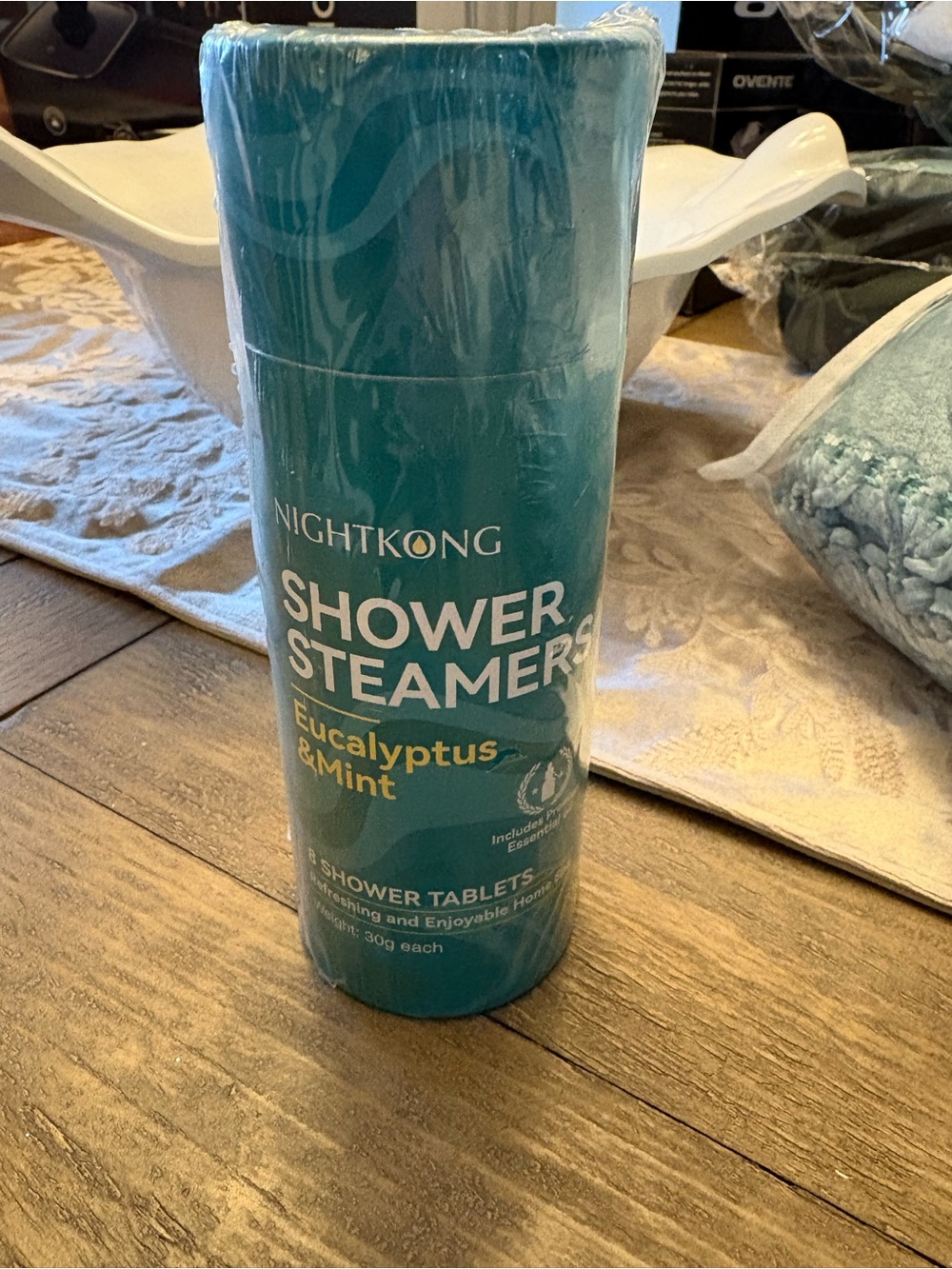 NightKong Shower Steamers - Eucalyptus & Mint pack of 8